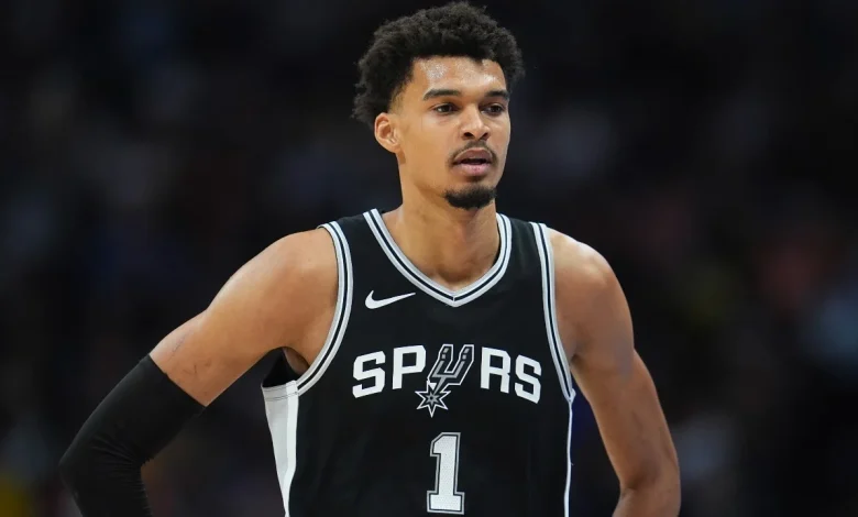 Spurs' Wembanyama to miss first game of season with left calf tightness