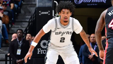 Spurs rookie Dylan Harper (calf strain) out after injury