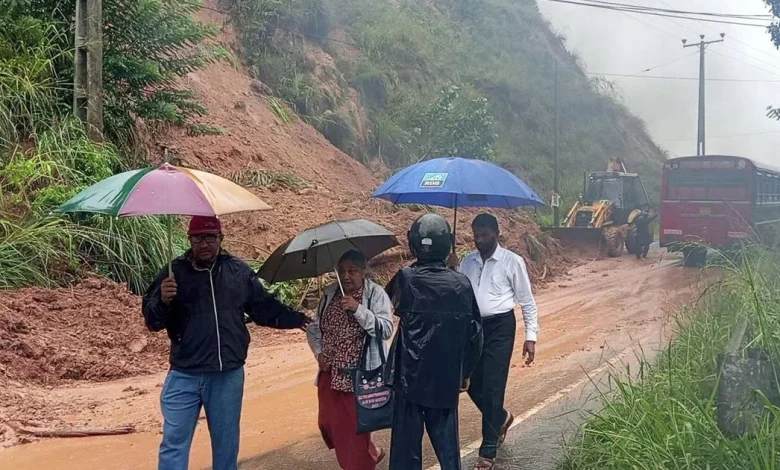 Sri Lanka closes offices and schools as death toll from landslides and floods rises to 56