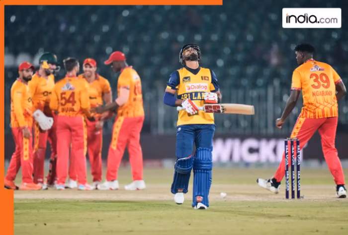 Sri Lanka collapse as Zimbabwe clinch 67-run victory in Pakistan Tri-Series match