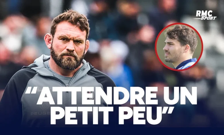 Stade Toulousain : Le retour de Dupont en compétition ?, "Il va falloir attendre un petit peu" explique Lacombe