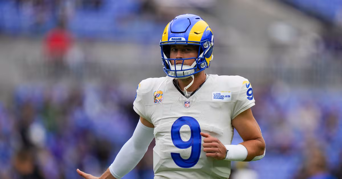 Stafford takes TD streak into matchup against Panthers’ secondary reeling with injuries, suspension