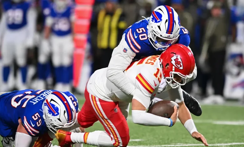 Star Buffalo Bills pass rusher sustains significant injury in Week 9 vs. Chiefs
