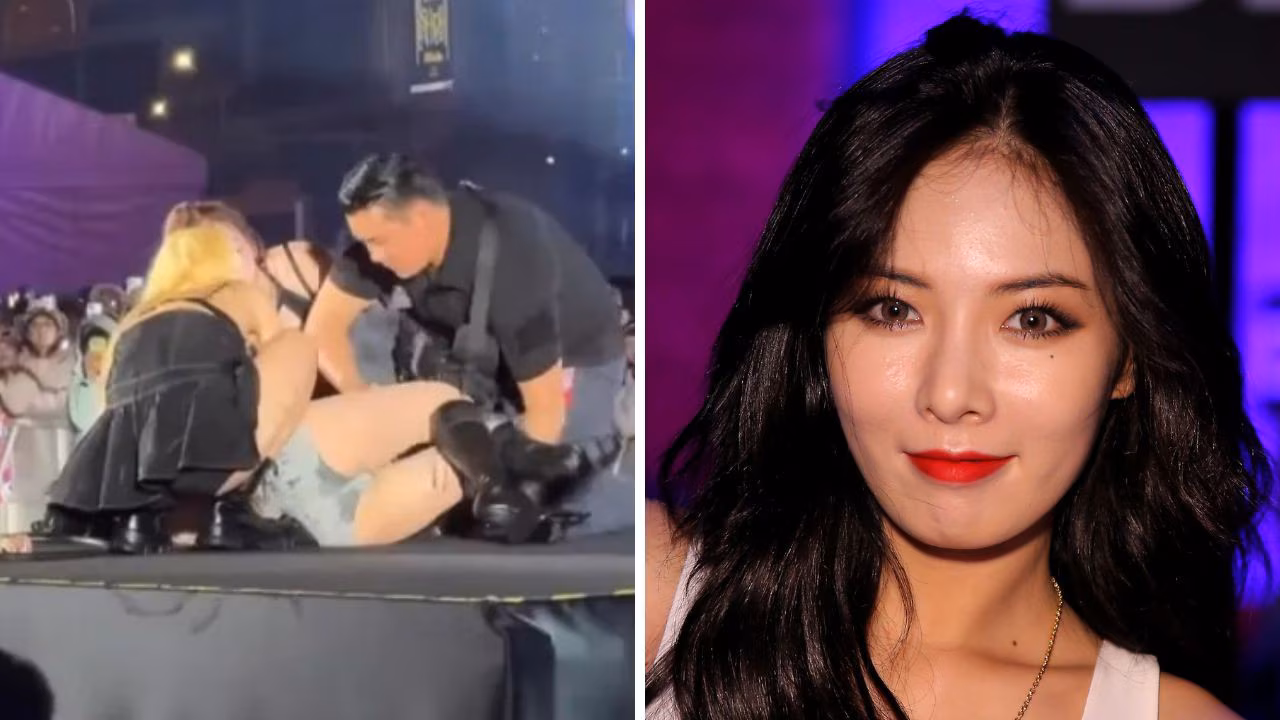 Star speaks out after stage collapse