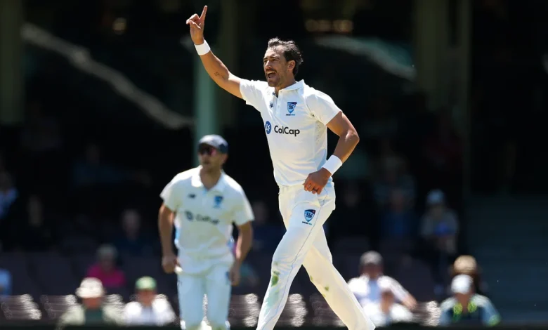 Starc fires up after search for rhythm but Handscomb hits 'special' hundred