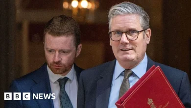 Starmer's chief of staff McSweeney not leaving role over briefing war, BBC told