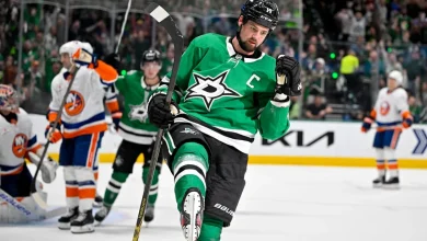 Stars’ Jamie Benn to make season debut following collapsed lung