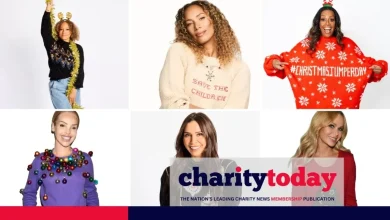 Stars join forces in pre-loved jumpers to help change children’s lives this Christmas