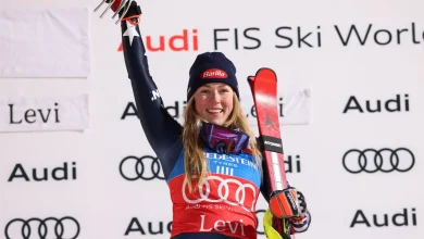 'Starting to feel like home': Spectacular Shiffrin wins her ninth Levi Slalom