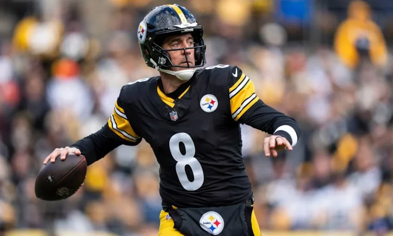 Steelers QB Aaron Rodgers (left wrist) inactive vs. Bears; Mason Rudolph to start