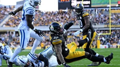 Steelers maintain a two-game lead over the Ravens in AFC North race with a win over Colts