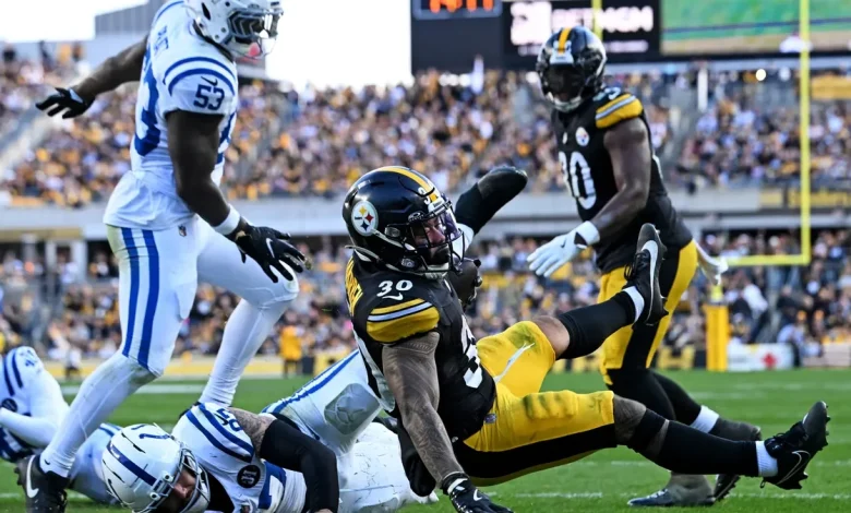 Steelers maintain a two-game lead over the Ravens in AFC North race with a win over Colts