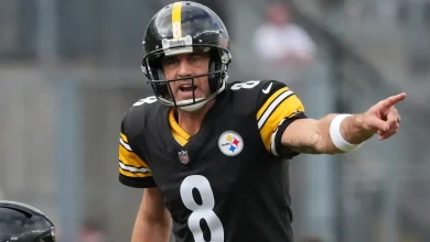 Steelers quarterback Aaron Rodgers injures arm vs Bengals in NFL Week 11