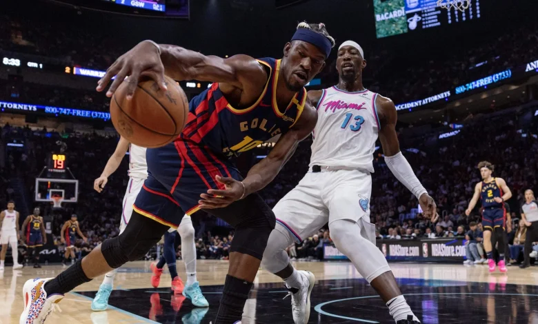 Stephen Curry ruled out and Jimmy Butler questionable for Warriors vs. Heat. The latest update