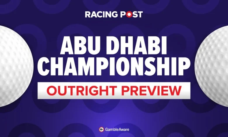 Steve Palmer's free Abu Dhabi Championship predictions