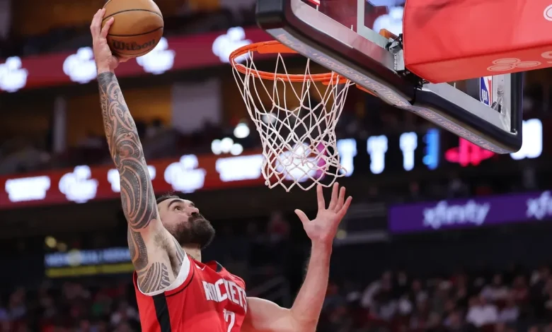 Steven Adams effect? Rockets open 2025-26 season on historic offensive rebounding pace