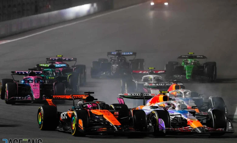 Stewards explain why they did not penalise Lawson for colliding with Piastri