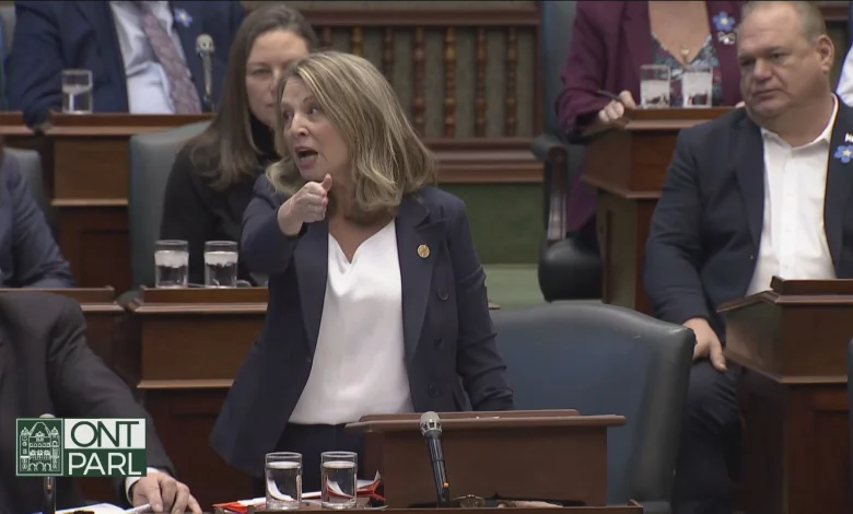 Stiles removed from Ontario legislature after calling Ford government ‘corrupt’