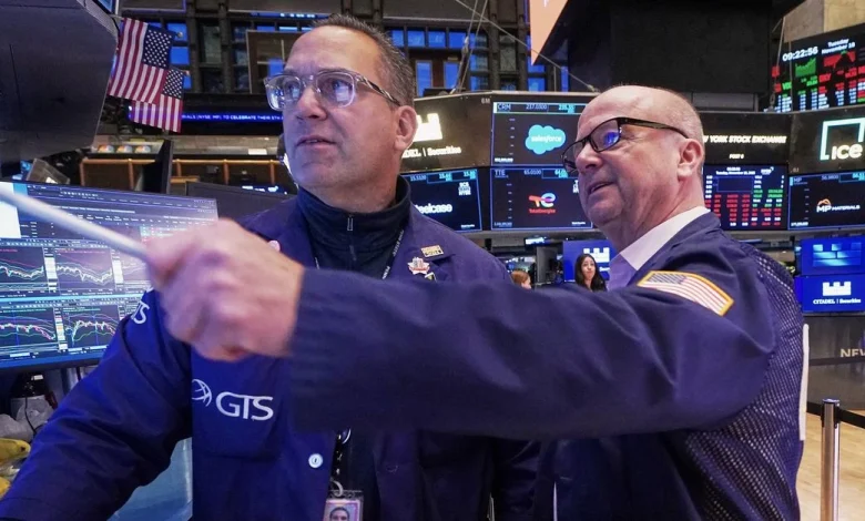 Stocks drop after another jarring day as worries about too-high prices keep dogging Nvidia, bitcoin