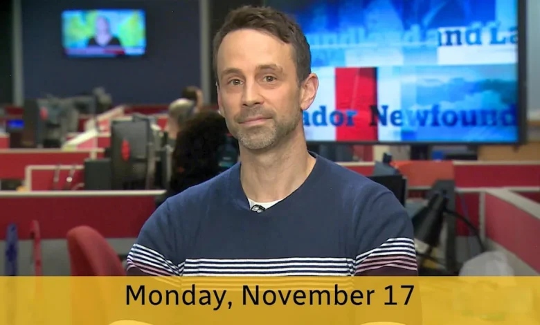 Stories to start your day from CBC N.L. — Monday Nov. 17
