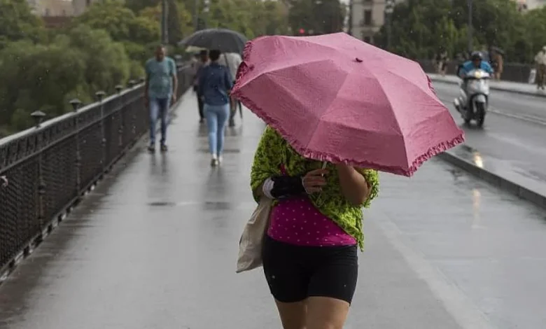 Storm Claudia: Aemet issues yellow and amber warnings for heavy rain and strong winds in southern Spain