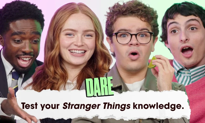 Stranger Things Cast Takes on Hilarious Dares in Teen Vogue Interview