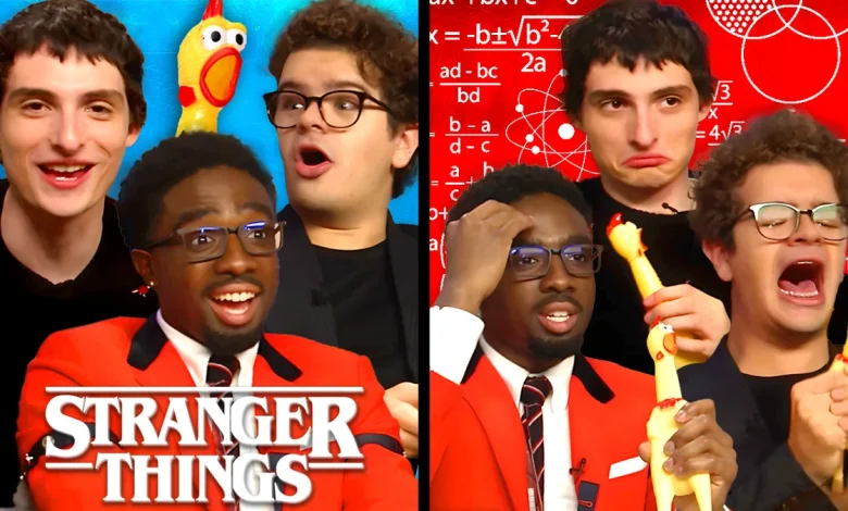 Stranger Things' Finn, Caleb & Gaten vs. 'The Most Impossible Stranger Things Quiz'