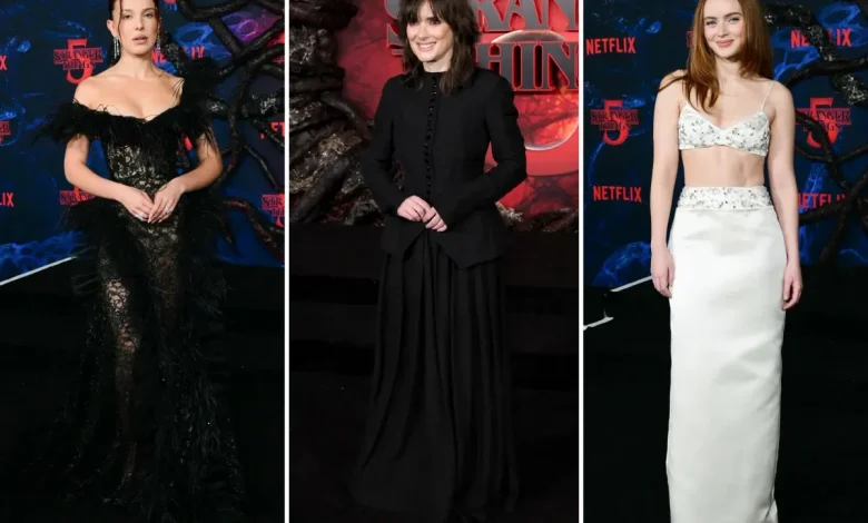 'Stranger Things' Season 5 premiere red carpet: Millie Bobby Brown, Winona Ryder, Sadie Sink and more