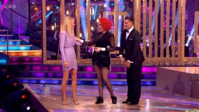 Strictly star leaves Tess Daly speechless with P45 joke
