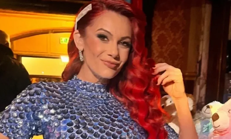 Strictly's Dianne Buswell flooded with support over Blackpool message to 'lucky' baby boy