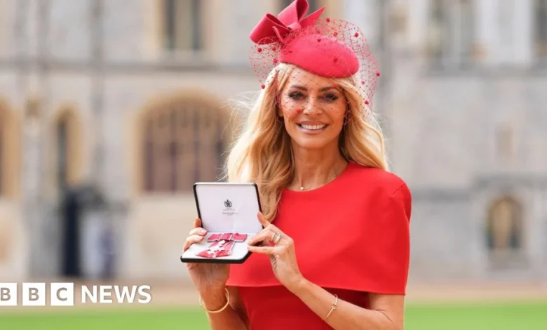 Strictly's Tess Daly says MBE is the 'greatest honour' of her career