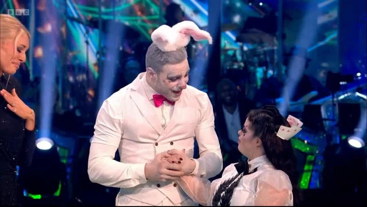 Strictly’s Vito Coppola delivers emotional message to Ellie Goldstein after elimination