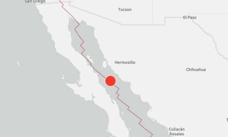Strong Earthquake Strikes Gulf of California in Mexico Today