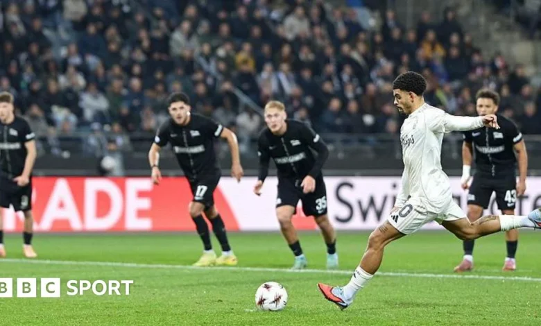 Sturm Graz 0-0 Nottingham Forest: Morgan Gibbs-White misses penalty in Europa League