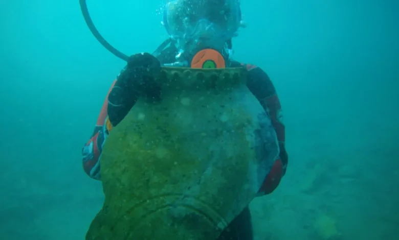 Sunken Silk Road city emerges from depths of 25-million-year-old lake