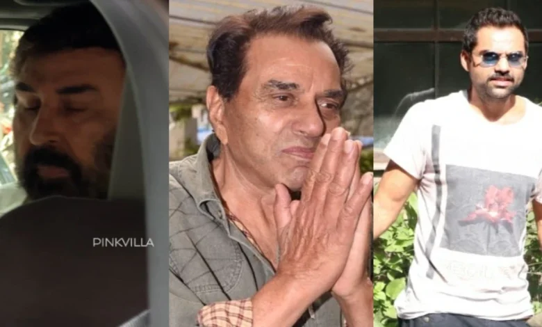 Sunny and Abhay Deol reach Dharmendra’s house as medical assistance reaches veteran star’s home - WATCH