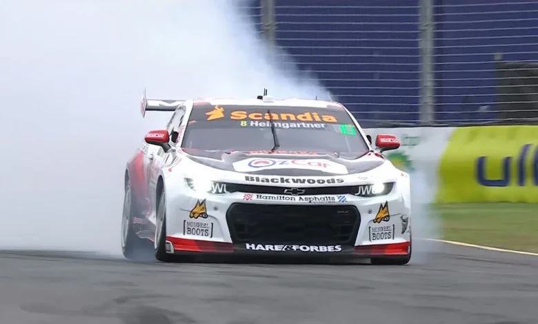 Supercars news: Heimgartner’s hilarious thought amid Adelaide engine expiration