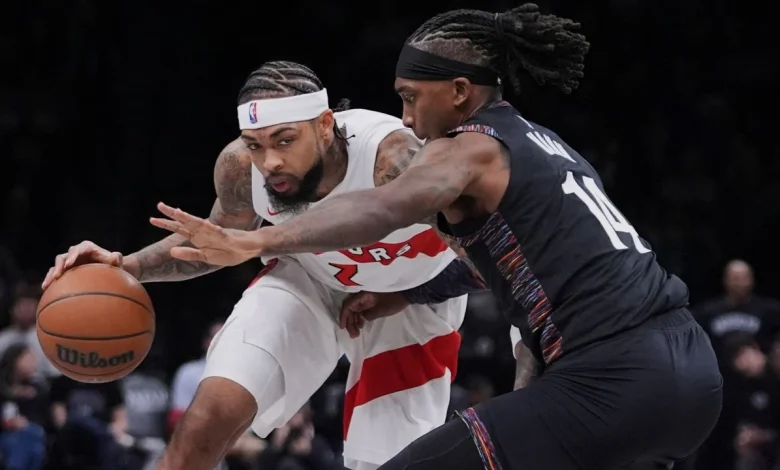 Surging Raptors look to extend win streak against struggling Nets