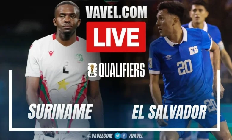 Suriname vs El Salvador LIVE Score Updates in 2026 World Cup Qualifiers Match
