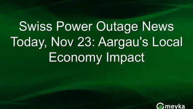 Swiss Power Outage News Today, Nov 23: Aargau’s Local Economy Impact
