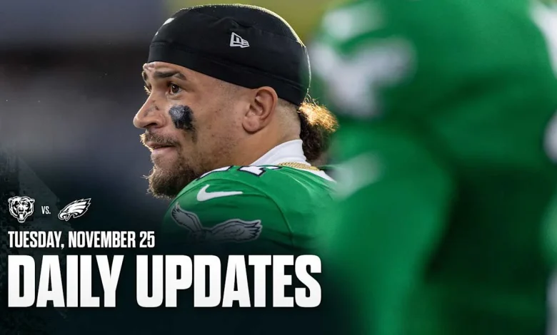 Sydney Brown feels ready for his starting opportunity | Bears vs. Eagles Daily Updates