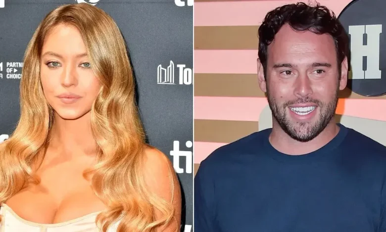 Sydney Sweeney Cozies Up To Scooter Braun During PDA-Packed Pool Day