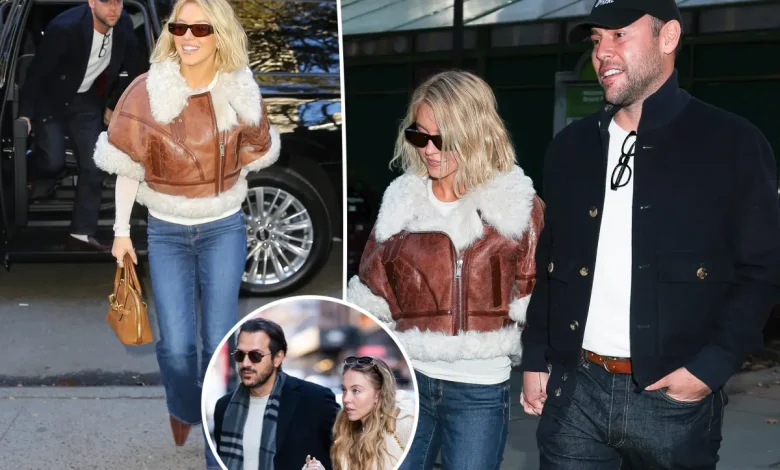 Sydney Sweeney packs on the PDA with Scooter Braun after tense reunion with ex-fiancé