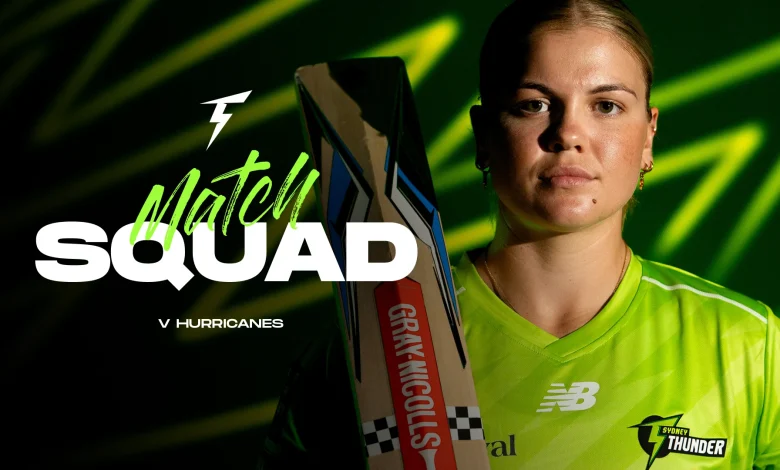 Sydney Thunder name squad for WBBL|11 season opener