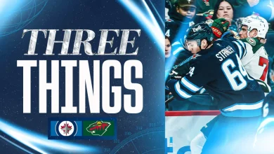 THREE THINGS: Wild blank Jets, Pionk day-to-day