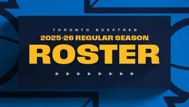 TORONTO SCEPTRES ANNOUNCE 2025-26 ROSTER