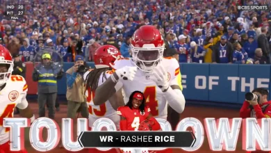 TOUCHDOWN! Rashee Rice's Scores His Fourth Touchdown of 2025 vs. Buffalo Bills
