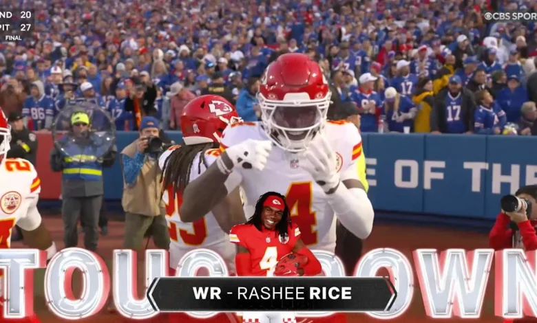 TOUCHDOWN! Rashee Rice's Scores His Fourth Touchdown of 2025 vs. Buffalo Bills