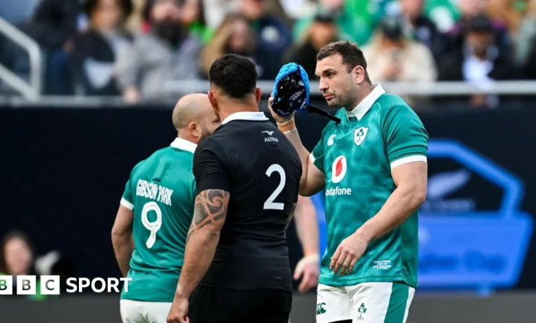 Tadhg Beirne: Ireland forward's red card against New Zealand rescinded