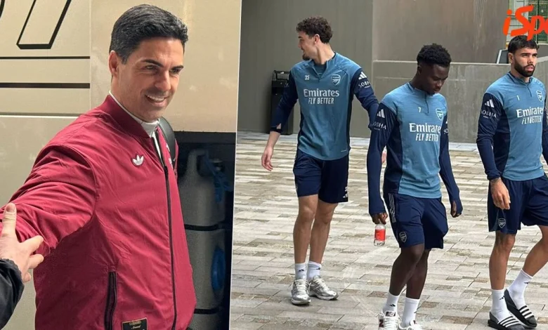 Tajný přílet Arsenalu do Prahy. Žádný trénink v Edenu, dopoledne tým vyrazil z hotelu